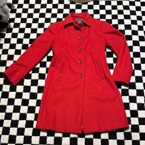Banana Republic guards red Trench Coat